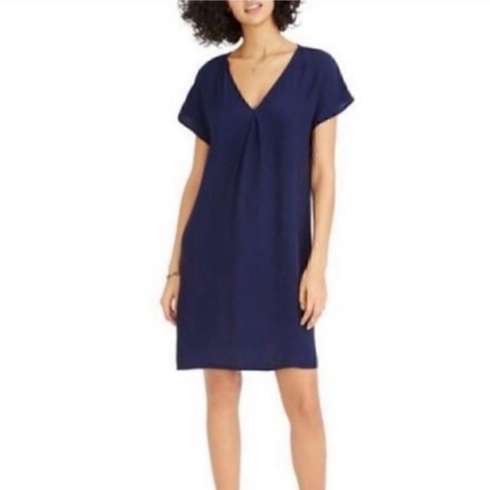 Madewell | Novel Shift Dress | Deep Navy